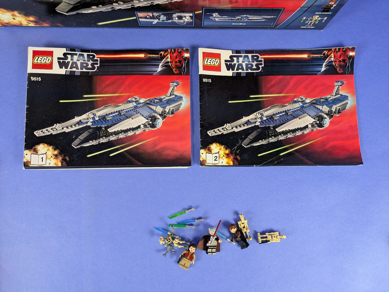 Lego Star Wars: The Clone Wars: The Malevolence Set 9515 Complete Set