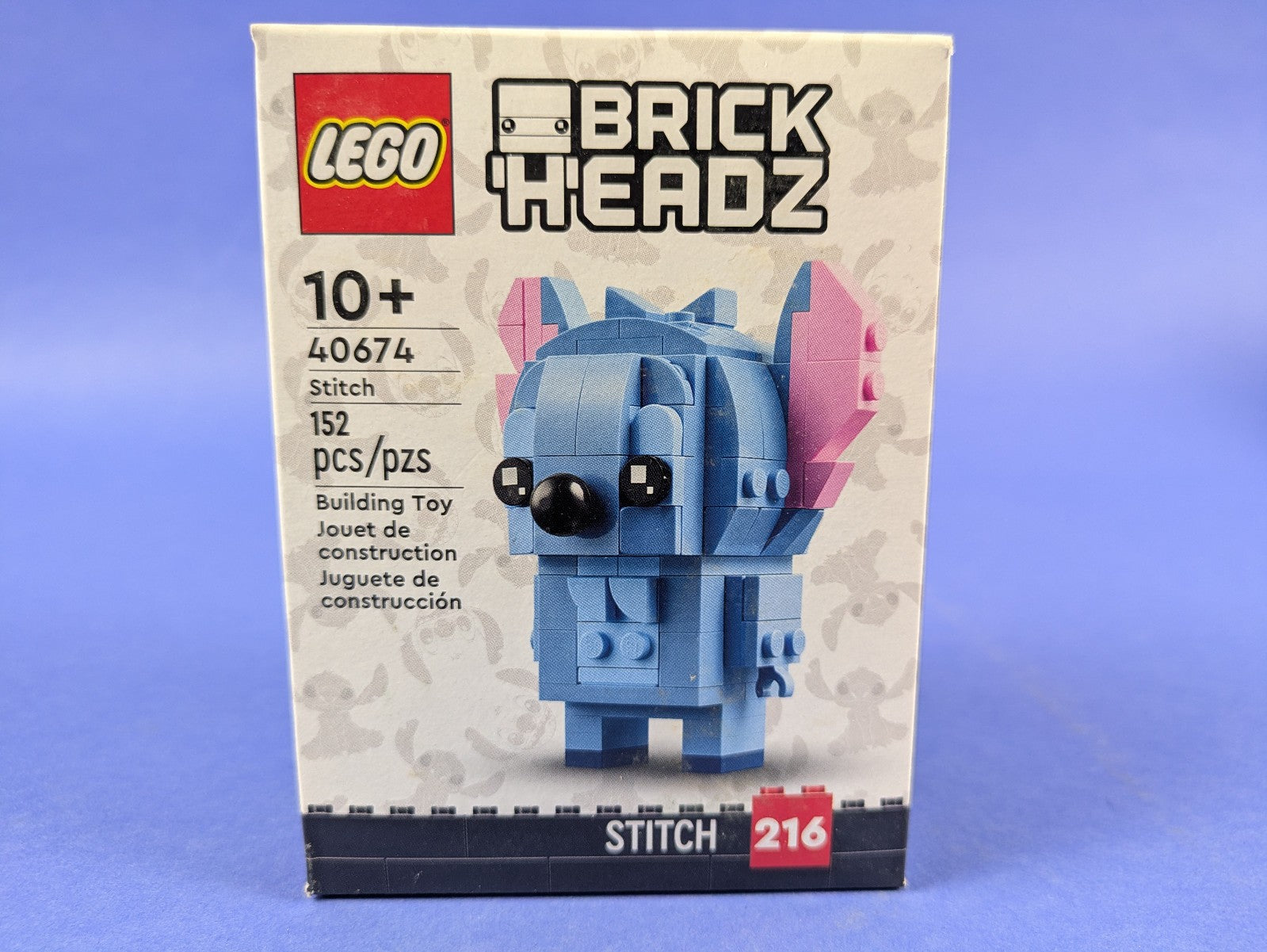 Lego BrickHeadz: Disney: Lilo & Stitch: Stitch Set 40674 BRAND NEW