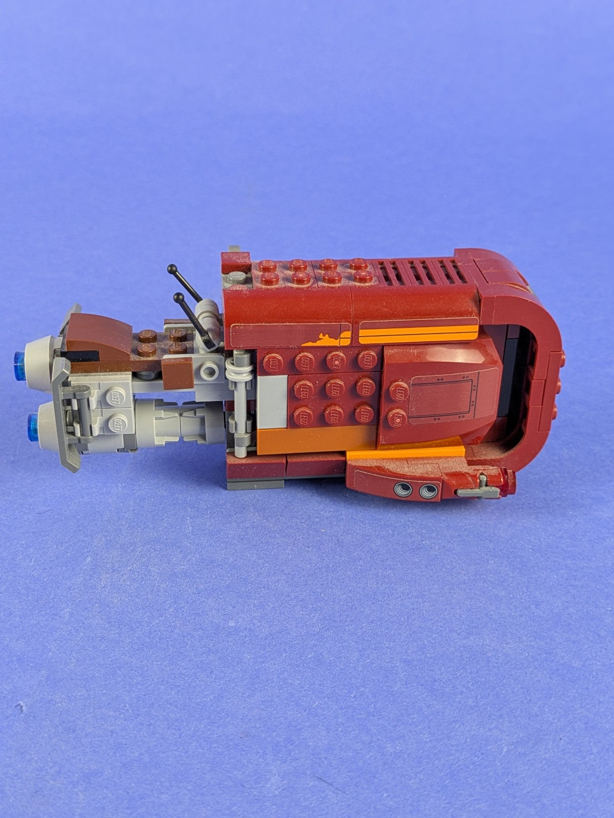LEGO Star Wars Rey's Speeder 75099 Incomplete Set Pre-Owned
