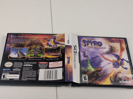 The Legend of Spyro: Dawn of the Dragon (Nintendo DS, 2008) CIB