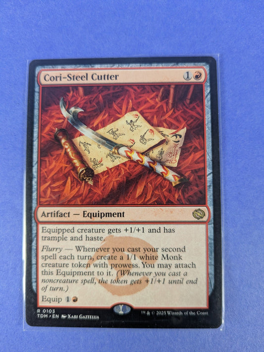MTG Magic: Tarkir: Dragonstorm: Cori-Steel Cutter #0103 Rare - NM