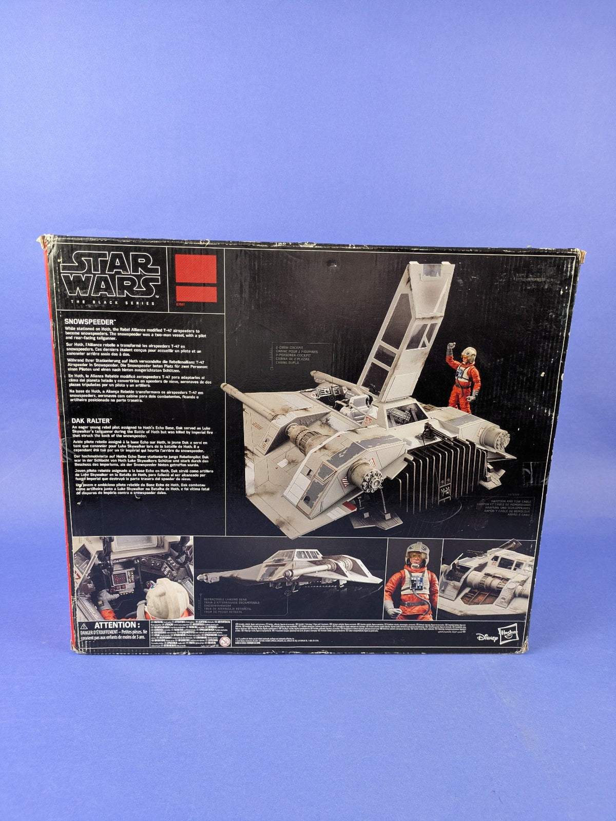 Hasbro Star Wars The Black Series Snowspeeder (Dak Ralter) E7551