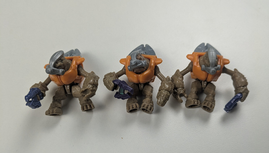 HALO Mega Bloks Construx Grunt Minor Orange (3X) - Universe Series 3