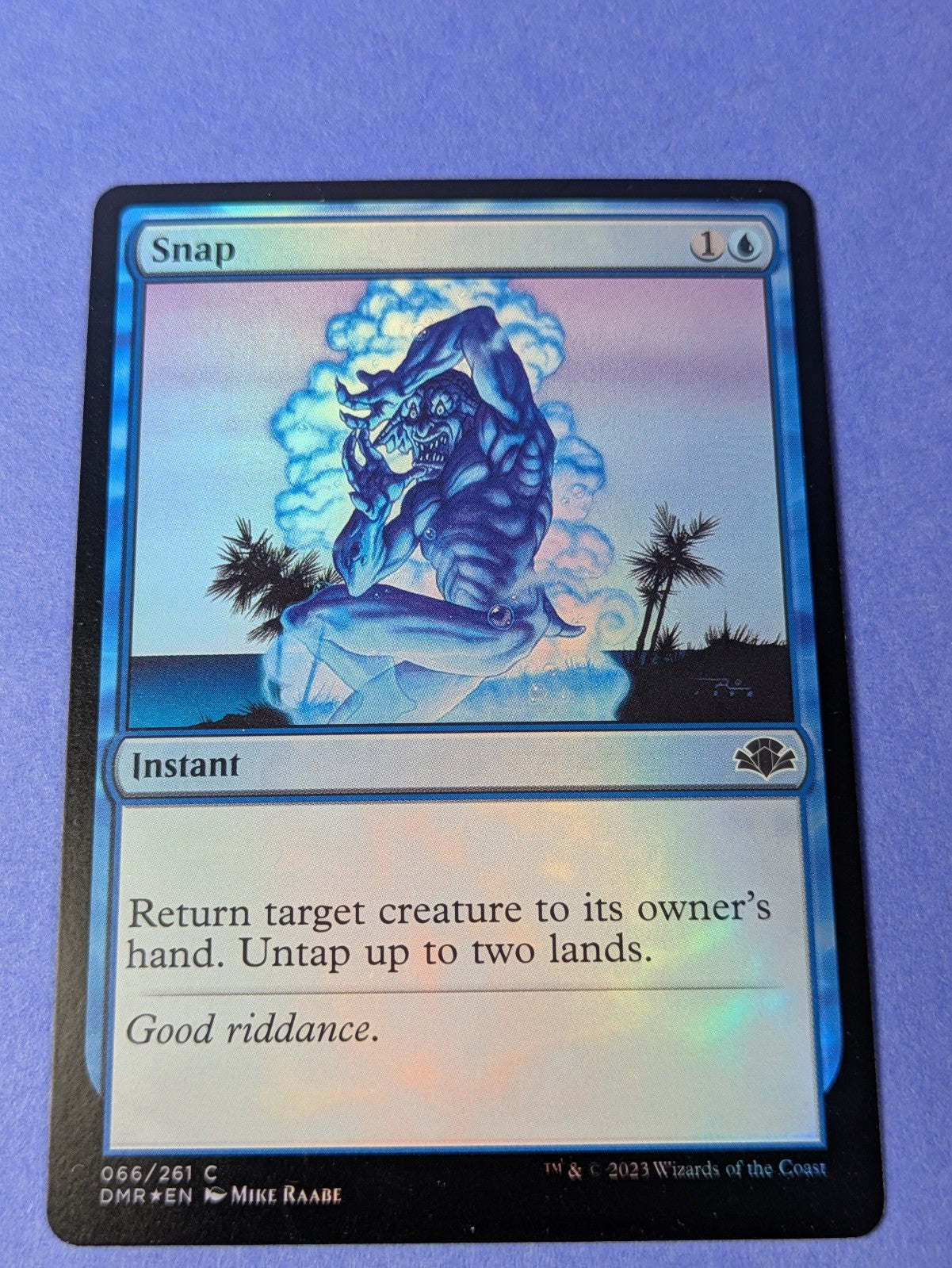 MTG Magic: Dominaria Remastered: Snap Foil #066/261 Common - NM