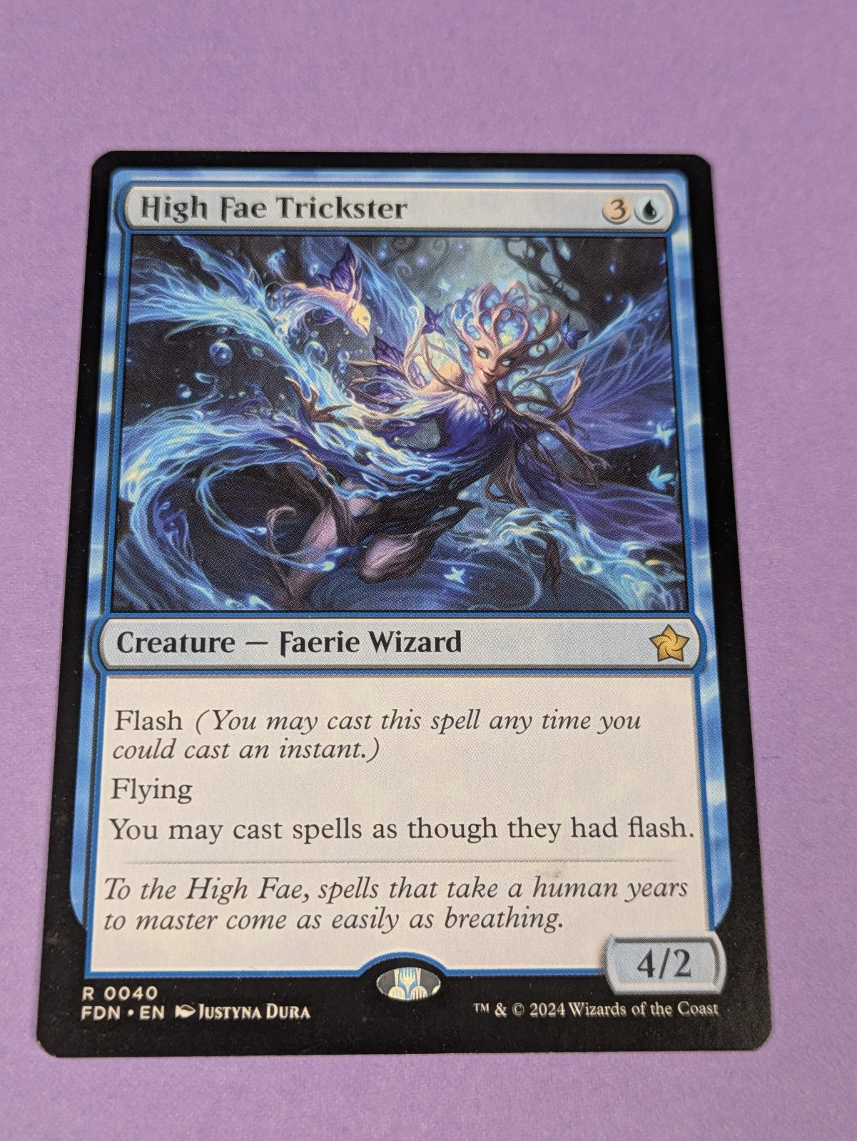 MTG Magic: Foundations: High Fae Trickster #0040 Rare - NM