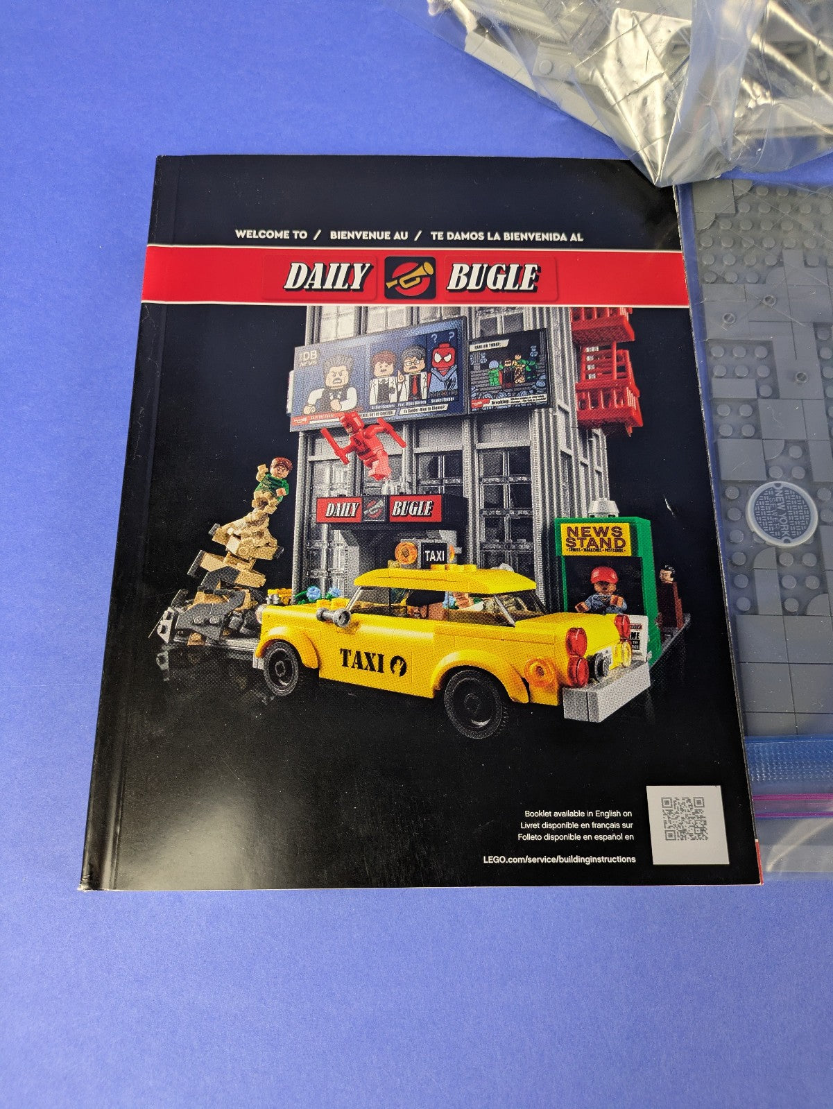 Lego Super Heroes: Spider-Man: Daily Bugle Set 76178 Incomplete Set