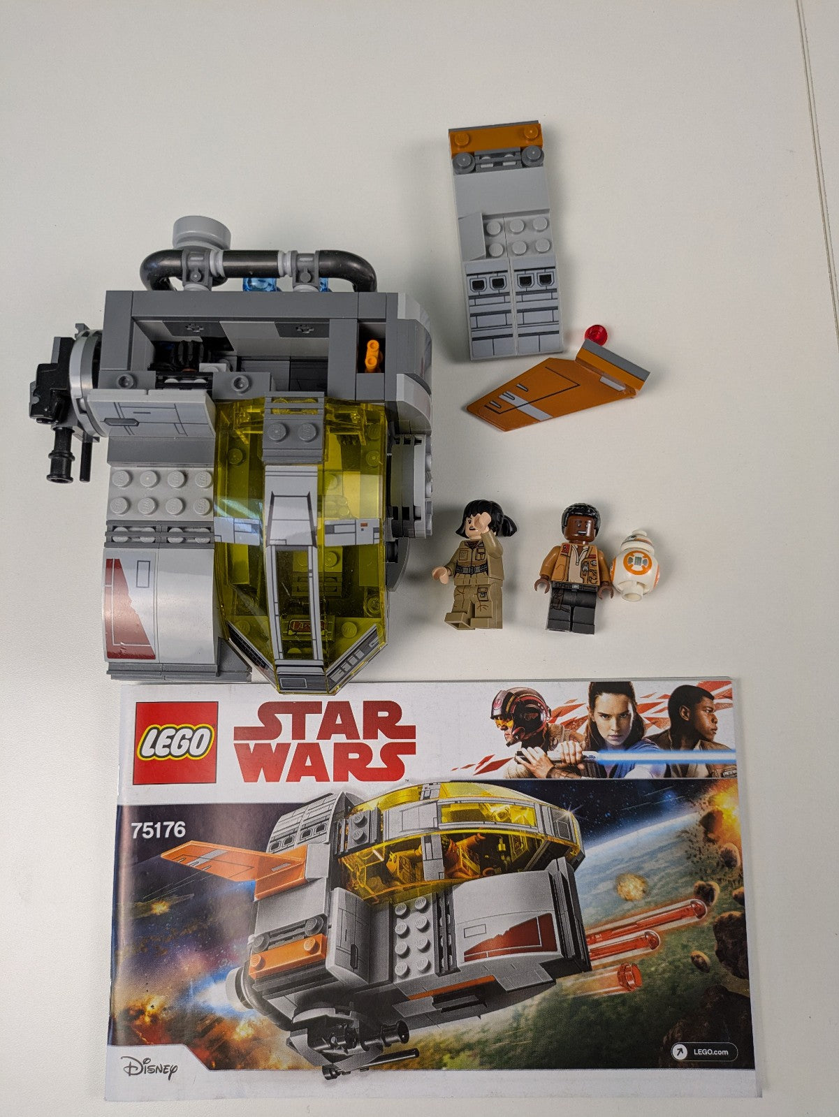 Lego Star Wars: Episode 8: Resistance Transport Pod Set 75176 - w/ Instructions