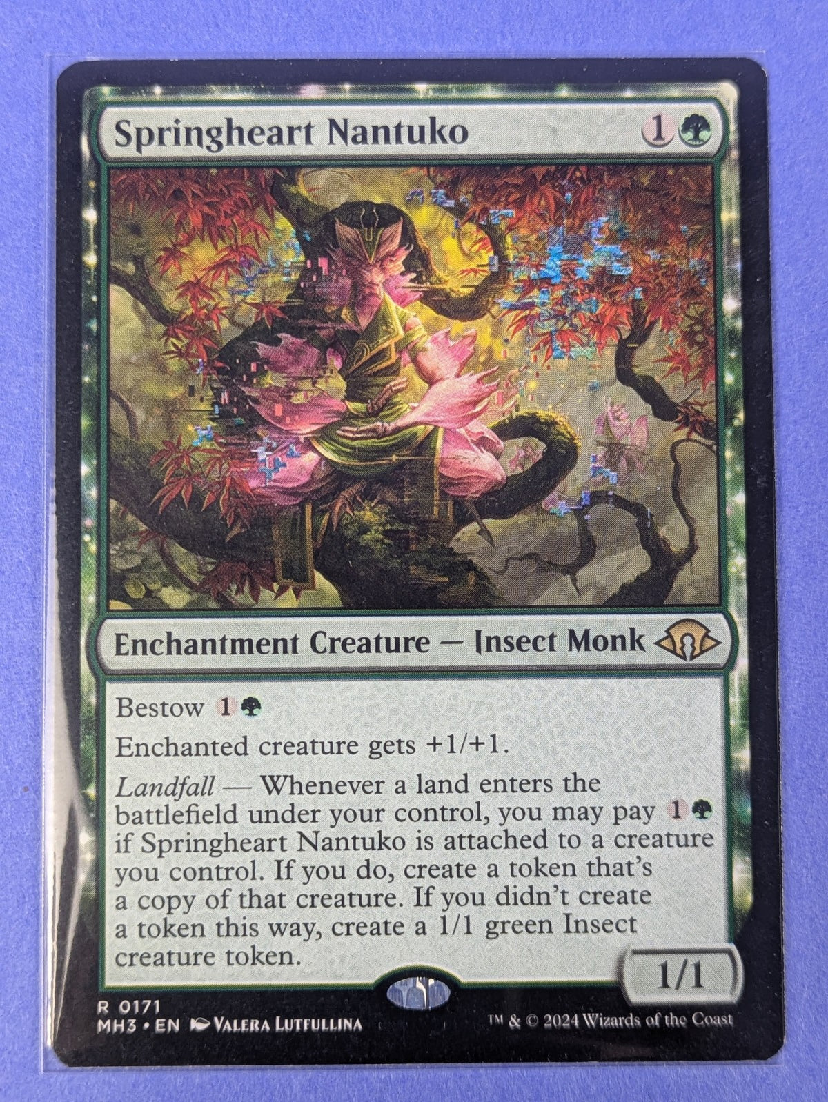 MTG Magic: Modern Horizons 3: Springheart Nantuko #0171 Rare - NM