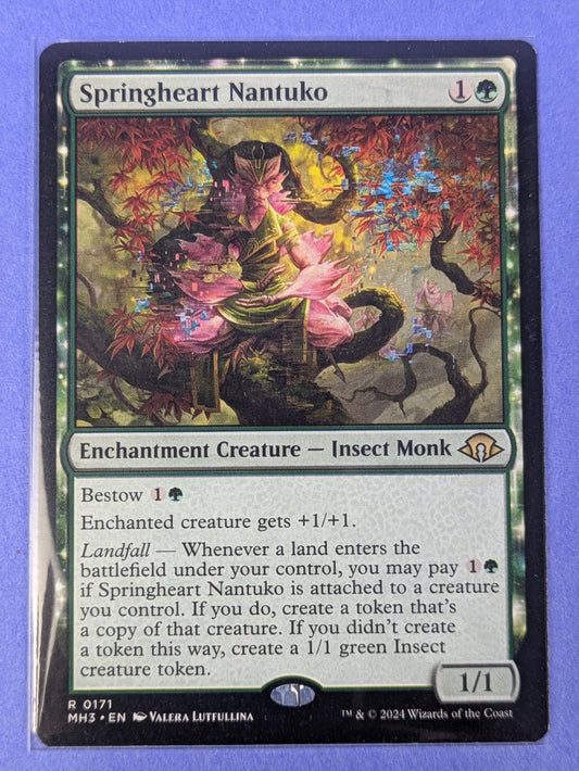 MTG Magic: Modern Horizons 3: Springheart Nantuko #0171 Rare - NM