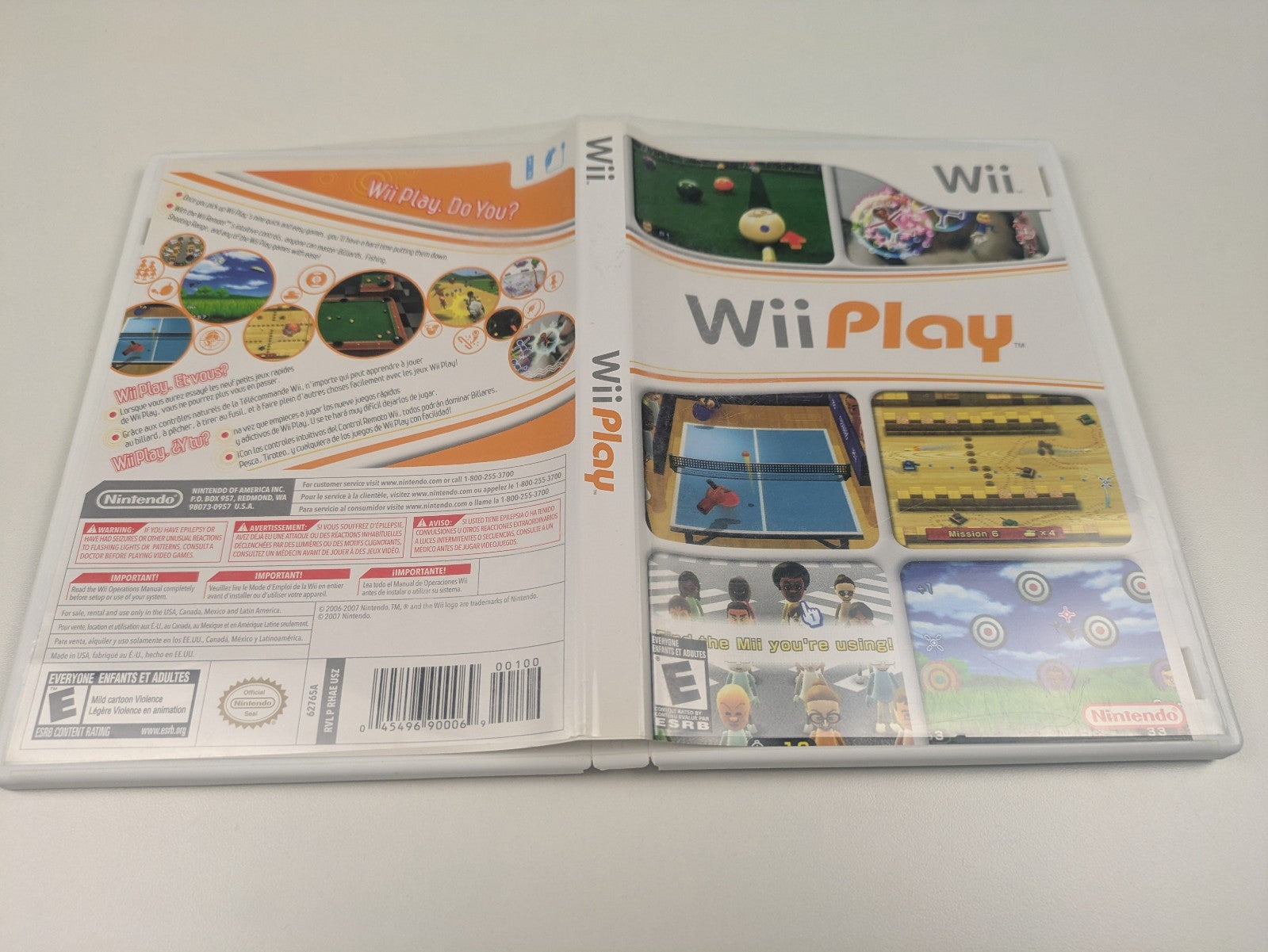 Wii Play (Nintendo Wii, 2006) CIB