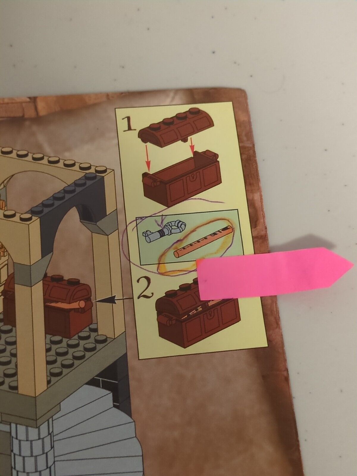 Lego Harry Potter: Sorcerer's Stone: Forbidden Corridor 4706 - w/ Instructions