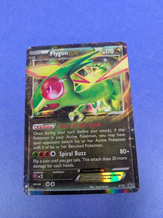 Flygon EX - XY61 - Promo Holo XY Black Star Promos - Pokemon Card - LP
