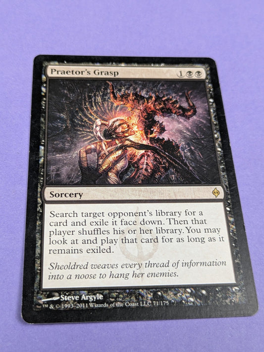 MTG Magic: New Phyrexia: Praetor's Grasp #71/175 Rare - LP