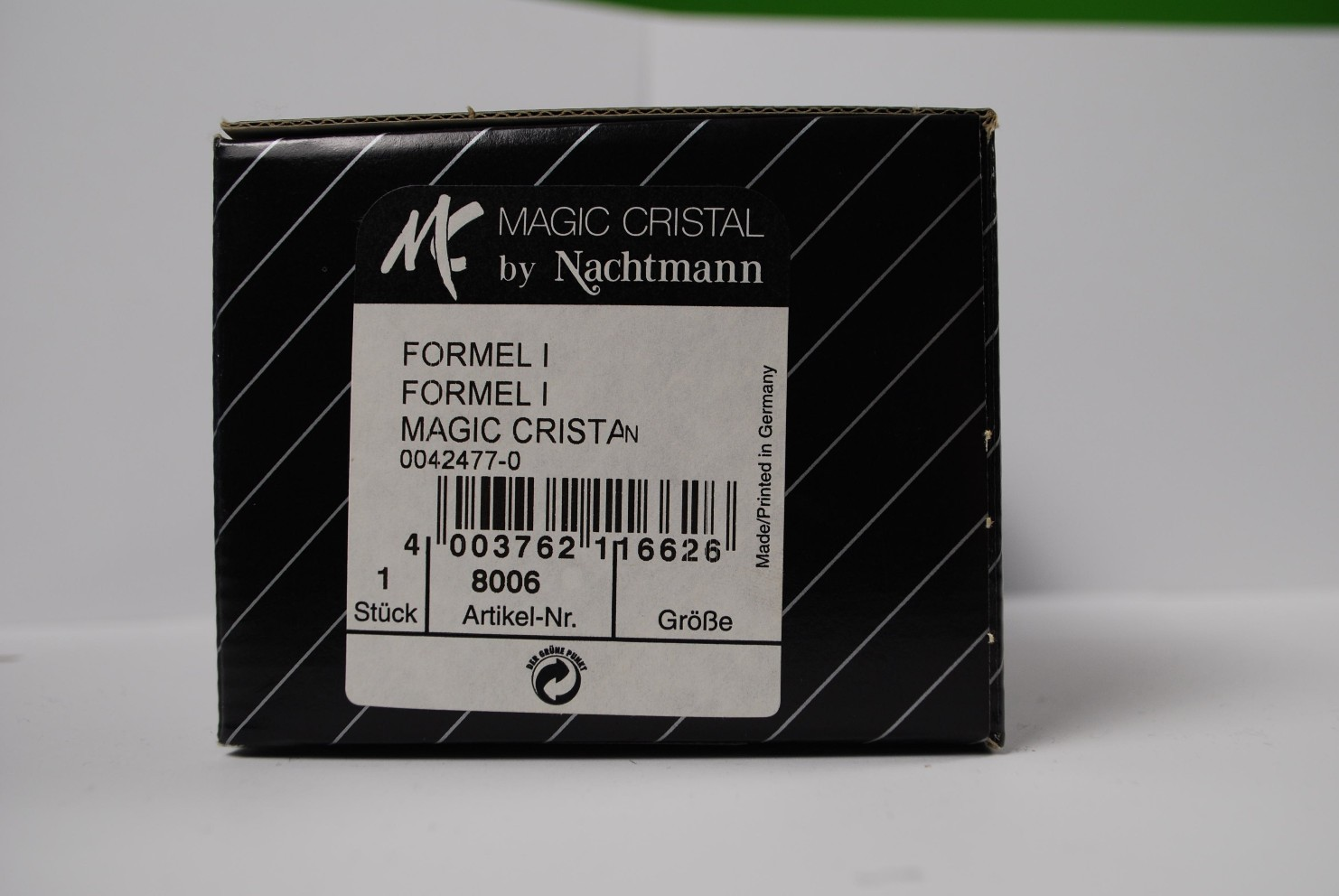 Hofbauer Magic Crystal Formula One Glass Race Car Paperweight