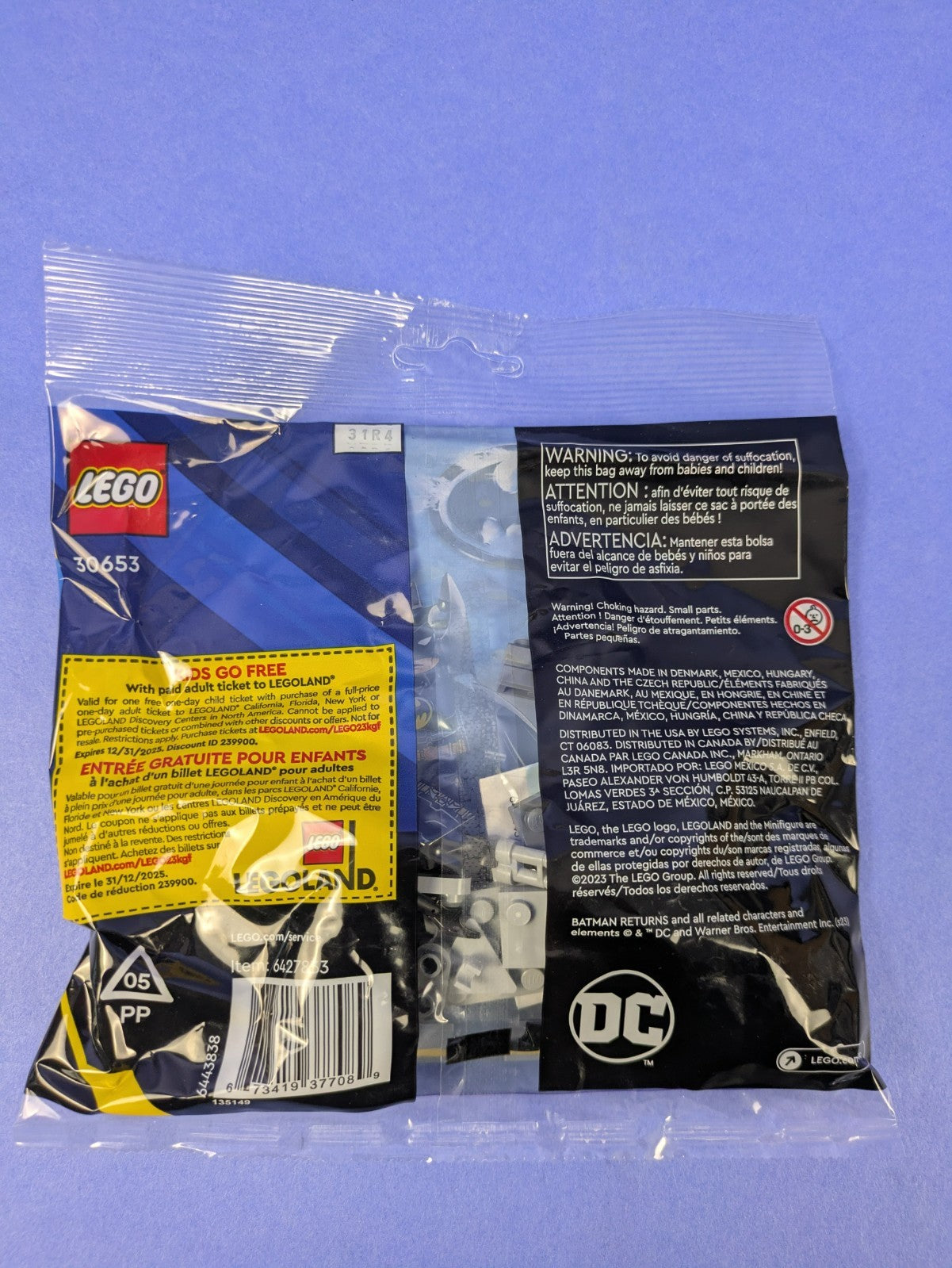 LEGO DC Batman 1992 Polybag 30653