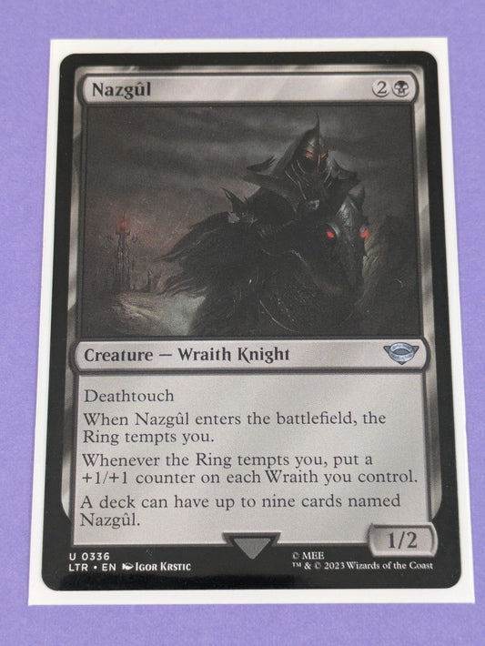 MTG: The Lord of the Rings: Nazgûl #0336 Uncommon - NM