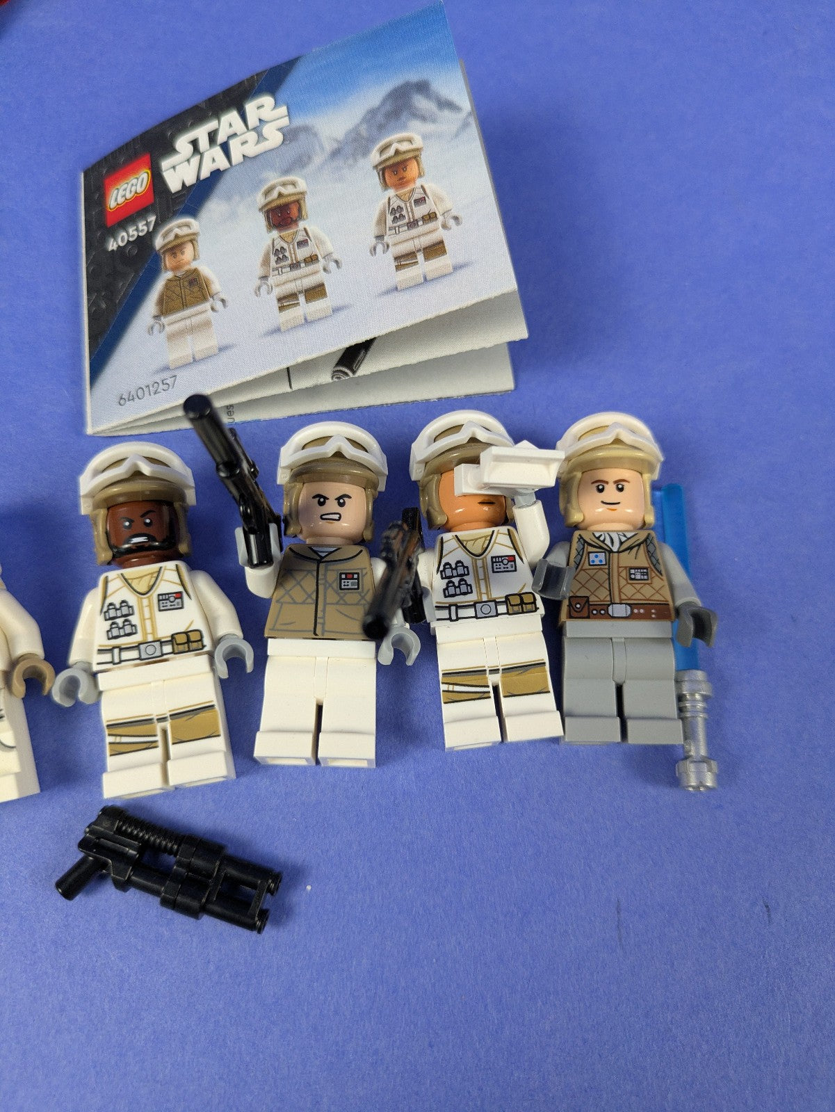 LEGO Star Wars Snow Trooper, Imperial Scout Trooper, & Hoth Rebel Trooper (14X)