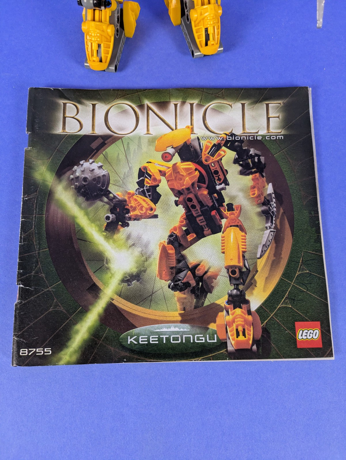 Lego BIONICLE: Keetongu Set 8755 - w/ Instructions