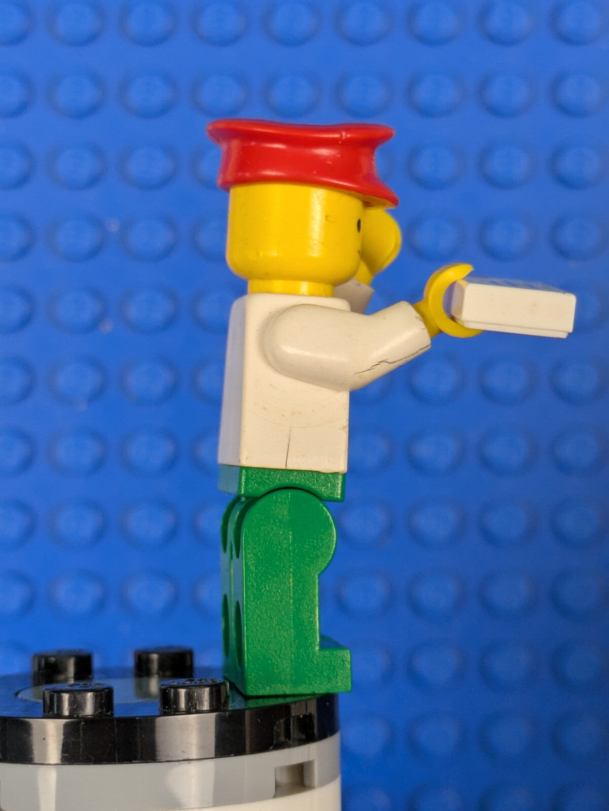 Lego Town: Classic Town: Horizontal Lines Red - Red Arms hor018 Set 535