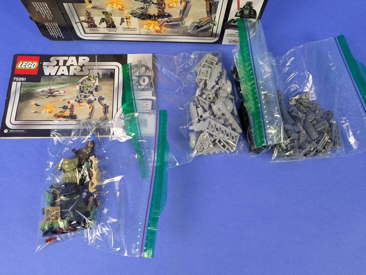 Lego Star Wars: Clone Scout Walker 20th Anniversary Edition Set 75261 - Complete