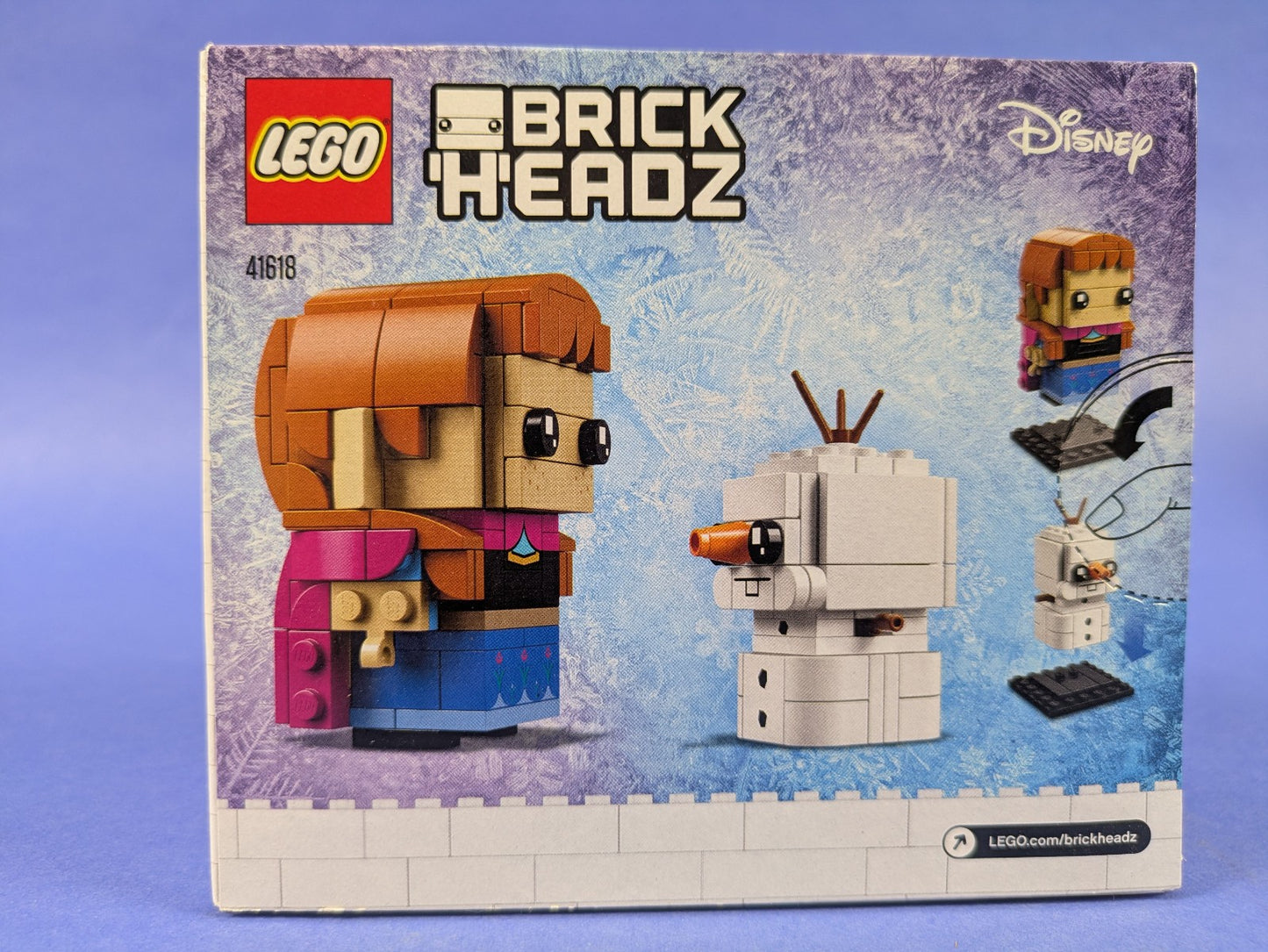 Lego BrickHeadz: Disney Princess: Frozen: Anna & Olaf Set 41618 BRAND NEW