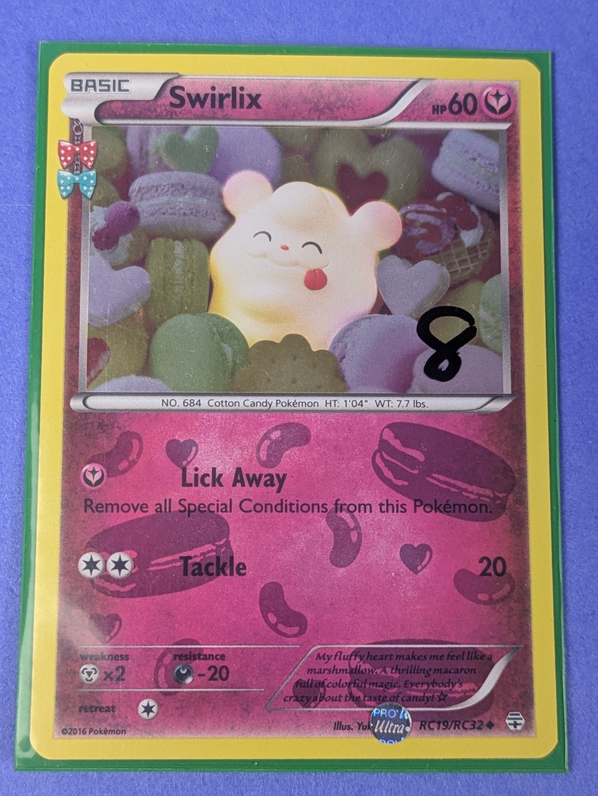 Swirlix - RC19/RC32 - Uncommon Generations - Pokemon Card - NM