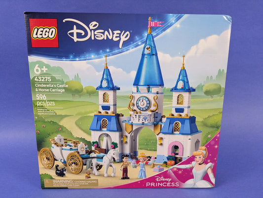 Lego Disney: Cinderella's Castle & Horse Carriage Set 43275 BRAND NEW