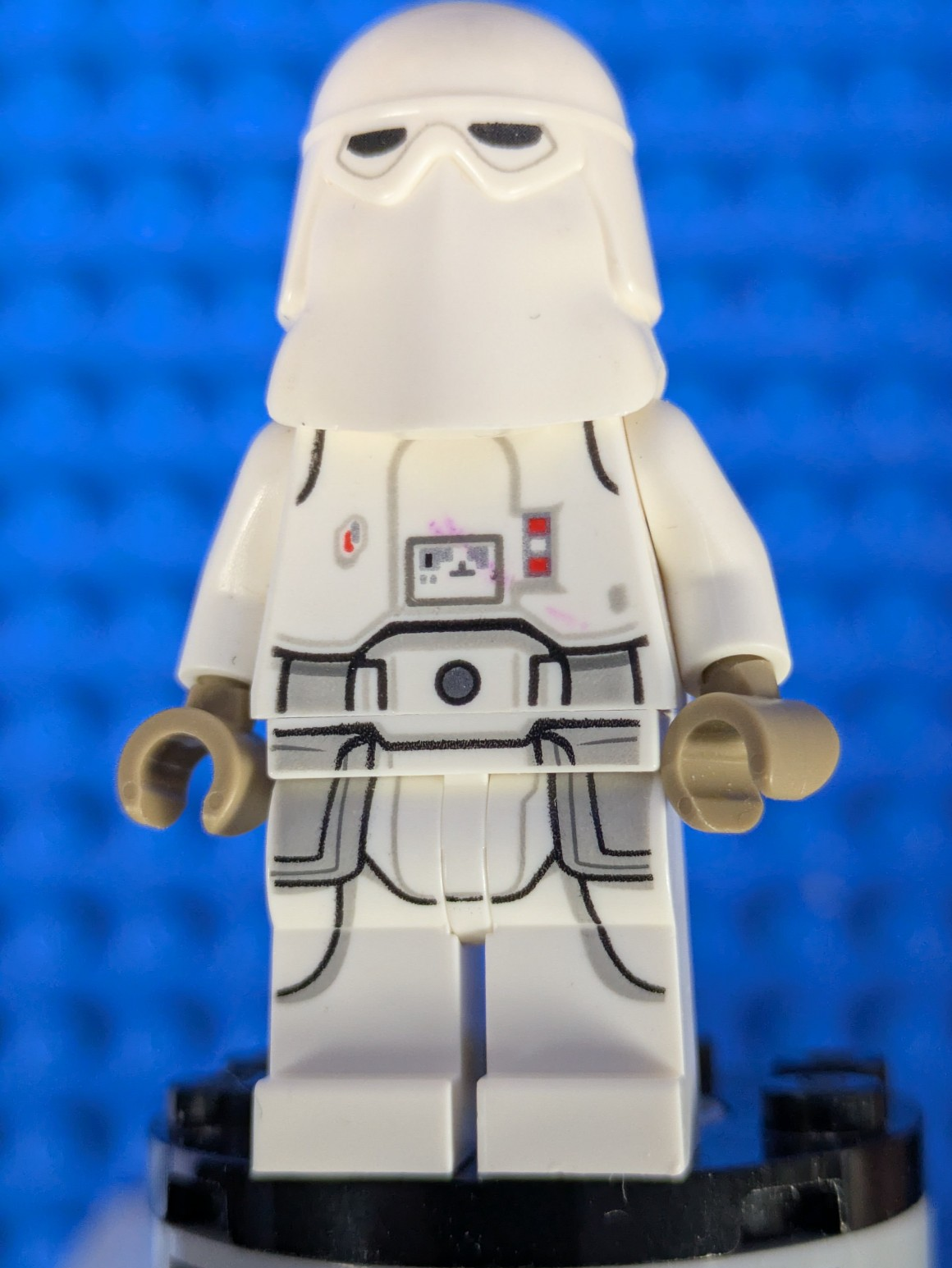 Lego Star Wars: Snowtrooper, Printed Legs, Dark Tan Hands sw1009 Set 75241