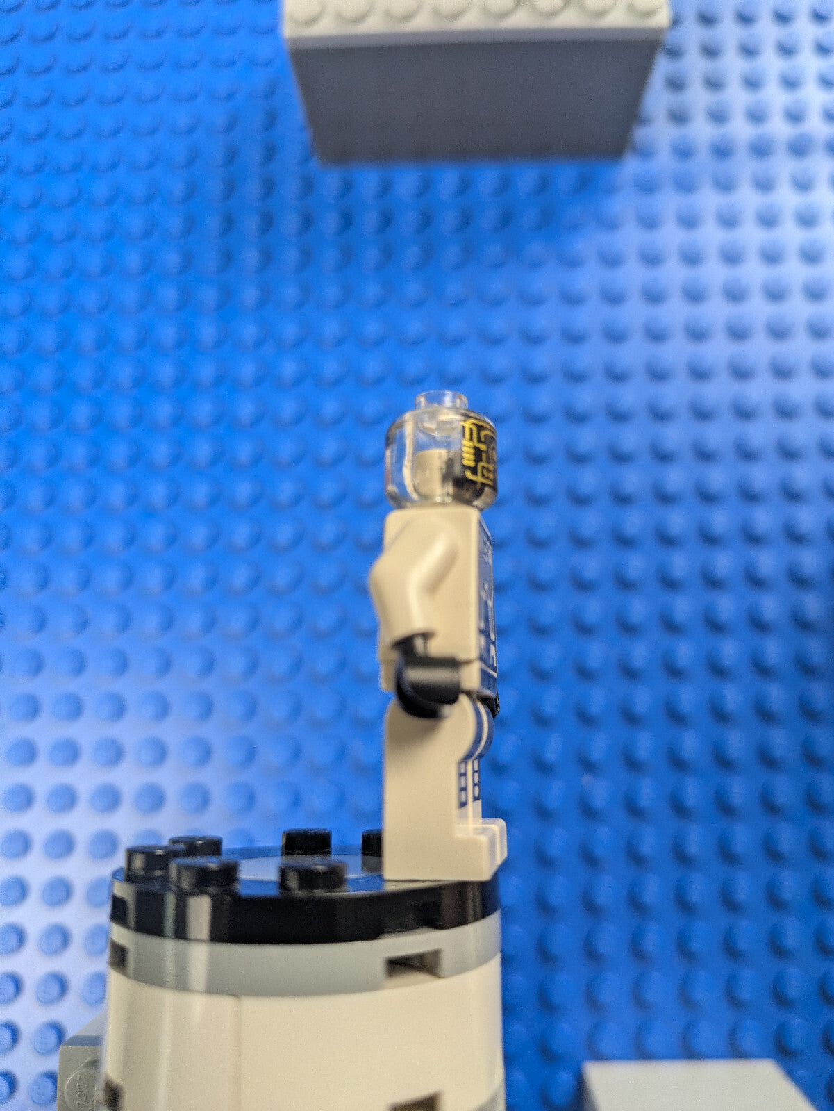 Lego Space: Exploriens: Exploriens Droid - Dark Gray Helmet sp011 Set 1858