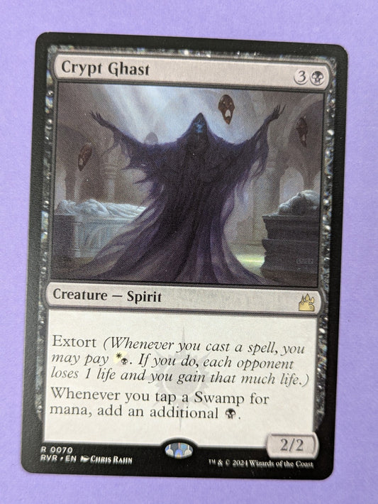 MTG Magic The Gathering: Ravnica Remastered: Crypt Ghast #0070 Rare - NM