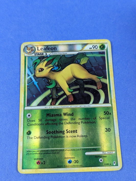 Leafeon - 13/95 - Holo Rare Reverse Holo Call of Legends - Pokemon Card - MP
