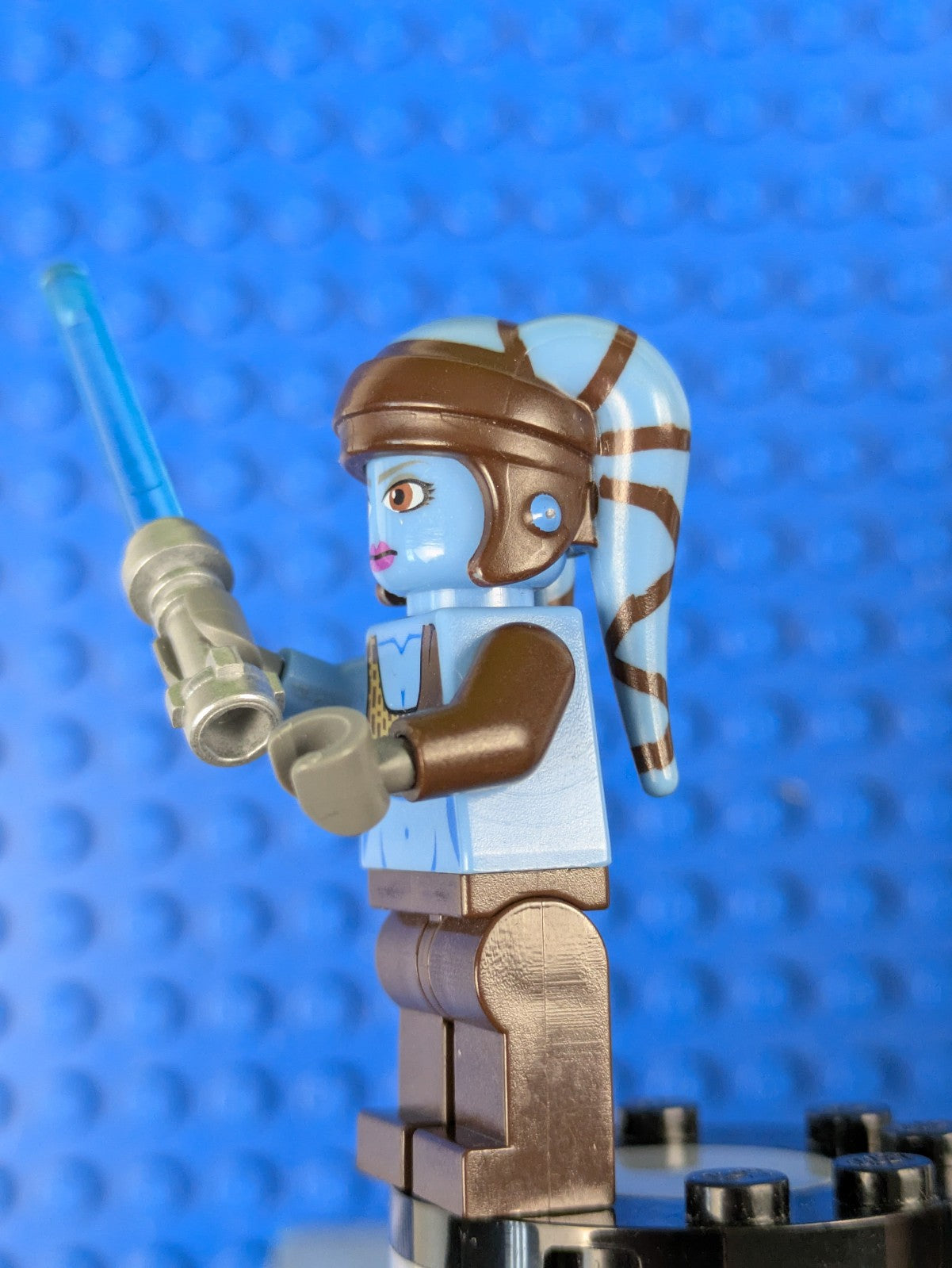 Lego Star Wars: The Clone Wars: Aayla Secura - Large Eyes sw0284 Set 8098