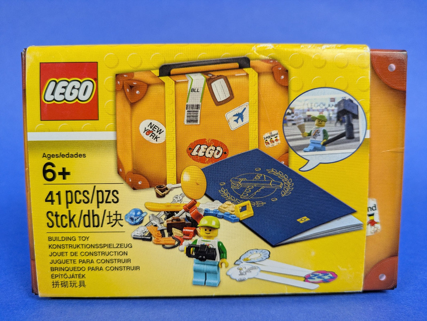 Lego Town: City: Travel Building Suitcase Set 5004932 BRAND NEW