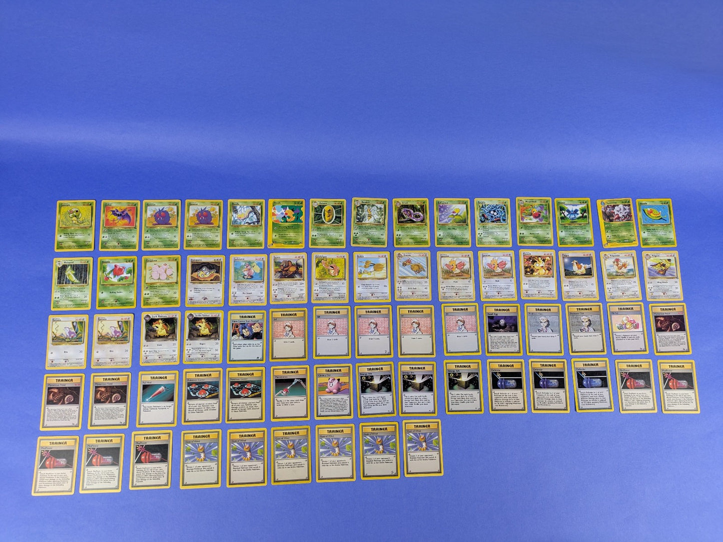 134 Vintage Pokemon Cards (1995-2003) Commons, Uncommons, Rares - Pokemon Cards