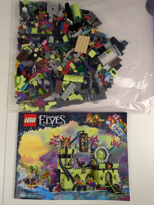 Lego Elves: Breakout from the Goblin King's Fortress Set 41188 - w/ Instructions