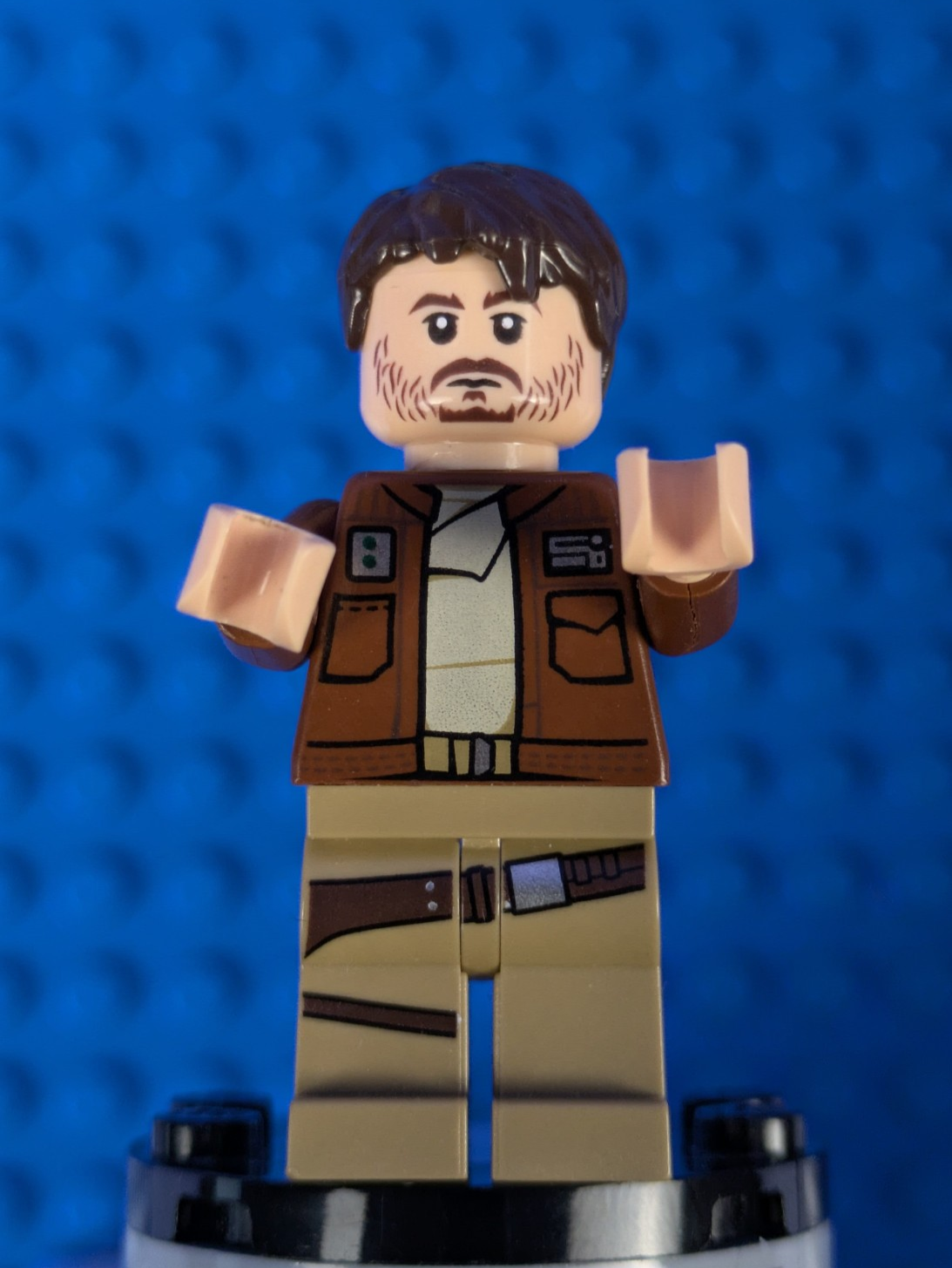 Lego Star Wars: Cassian Andor - Reddish Brown Jacket sw0813 Set 75171