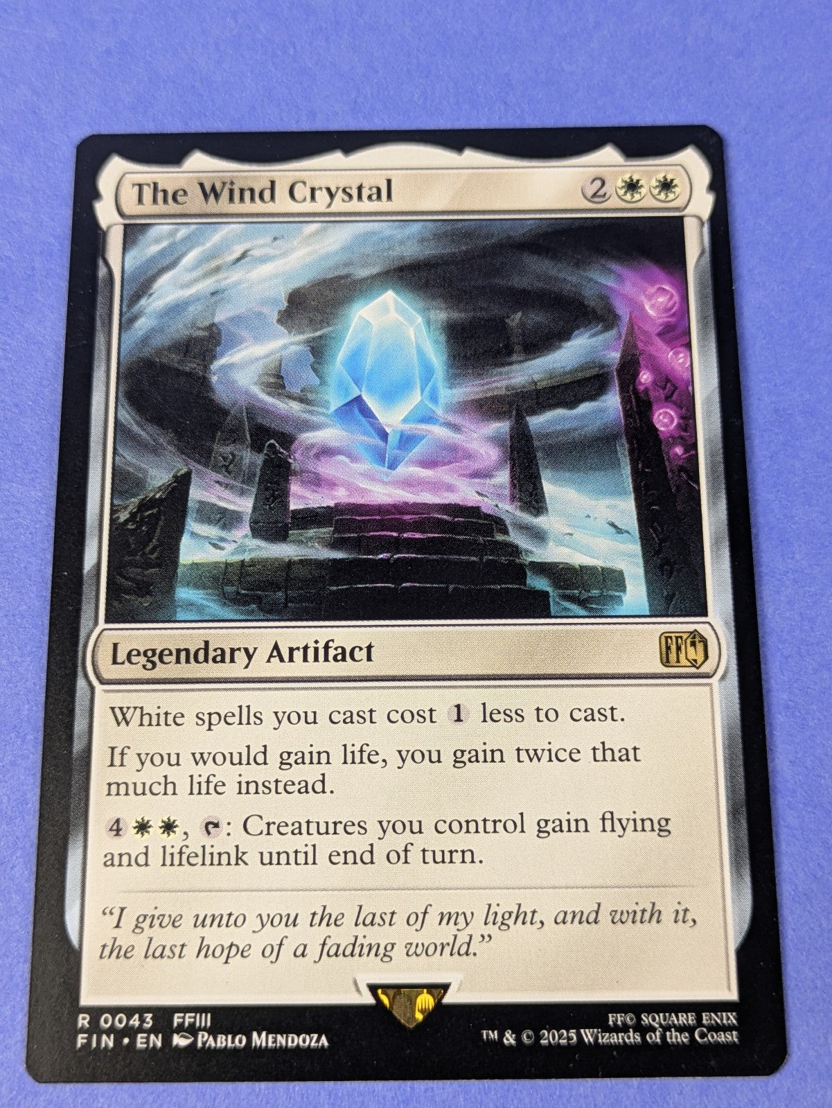 MTG Magic: Final Fantasy: The Wind Crystal #0043 Rare - NM