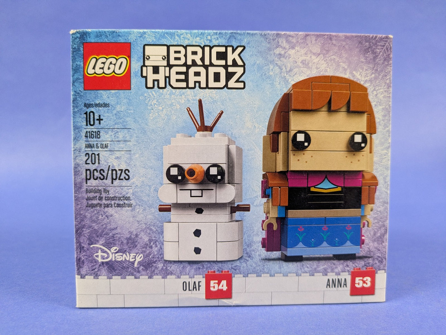 Lego BrickHeadz: Disney Princess: Frozen: Anna & Olaf Set 41618 BRAND NEW