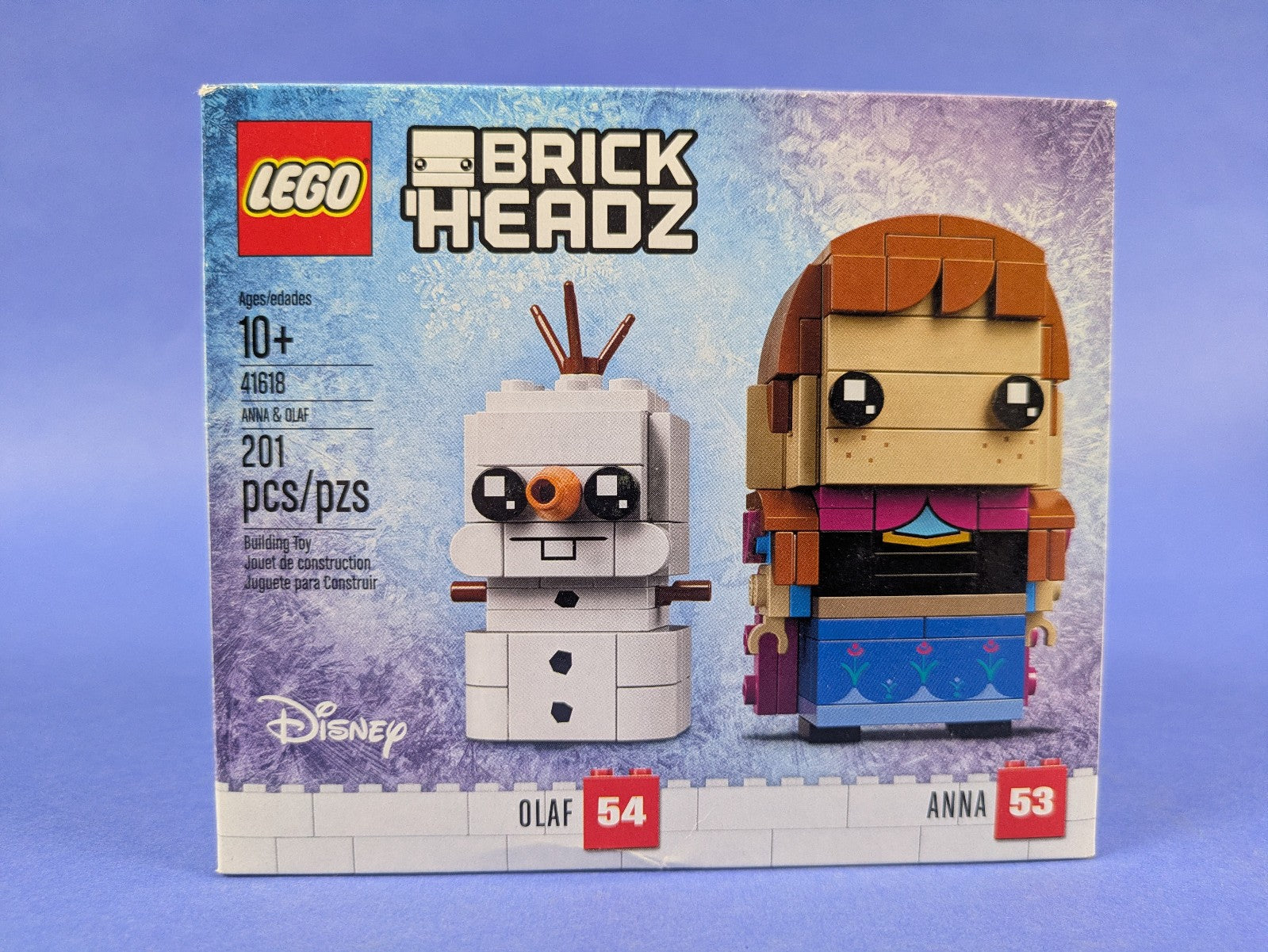 Lego BrickHeadz: Disney Princess: Frozen: Anna & Olaf Set 41618 BRAND NEW
