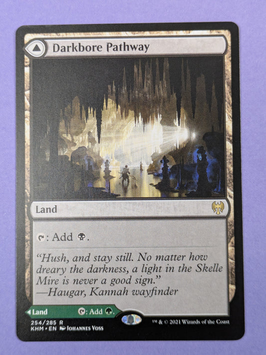 MTG Magic: The List: Darkbore Pathway/Slitherbore Pathway Reprint#254/285 - NM