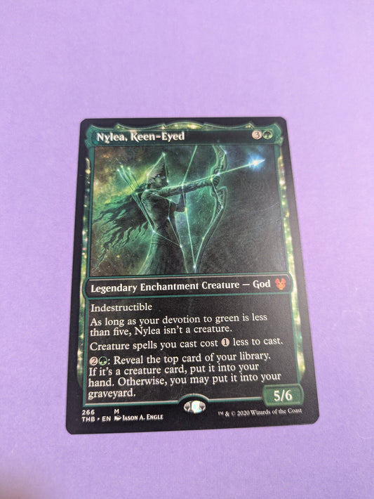 MTG: Magic The Gathering: Nylea, Keen- Eyed (Showcase)- Rare - NM
