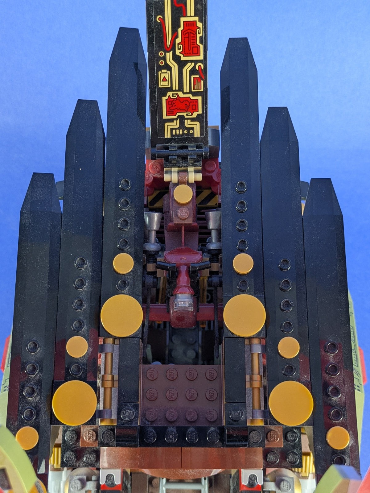 LEGO NINJAGO Final Flight of Destiny's Bounty 70738 Incomplete Set Pre-Owned