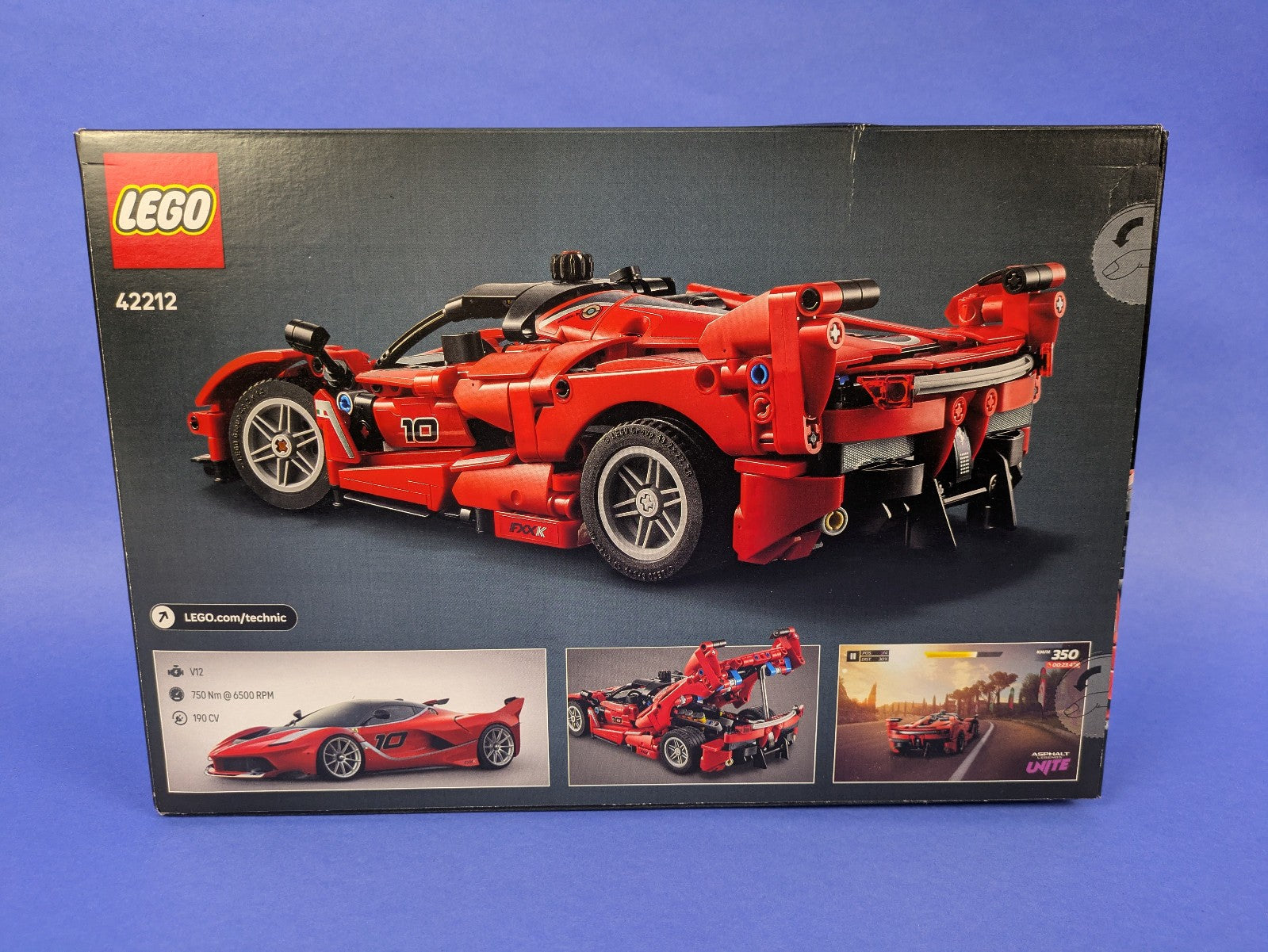 Lego Technic: Model: Race: Ferrari FXX K Set 42212 - BRAND NEW