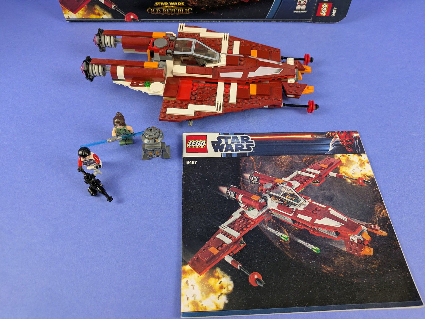 LEGO Star Wars Republic Striker-class Starfighter 9497 Complete Set Pre-Owned