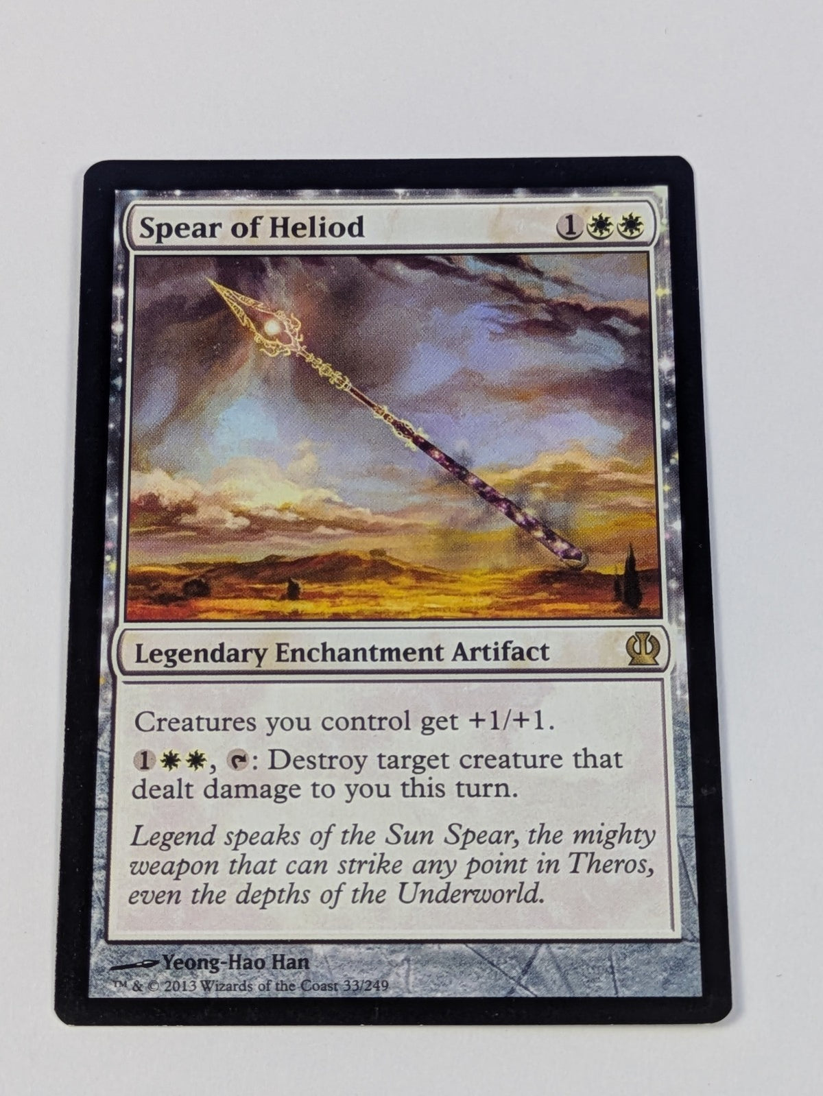 MTG Magic: Theros: Spear of Heliod #33/249 Rare - NM