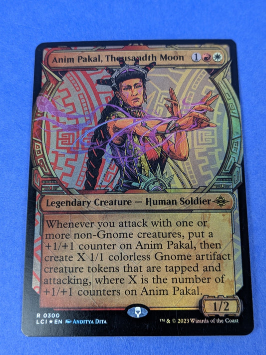 MTG: The Lost Caverns of Ixalan: Anim Pakal, Thousandth Moon Foil #0300 Rare NM