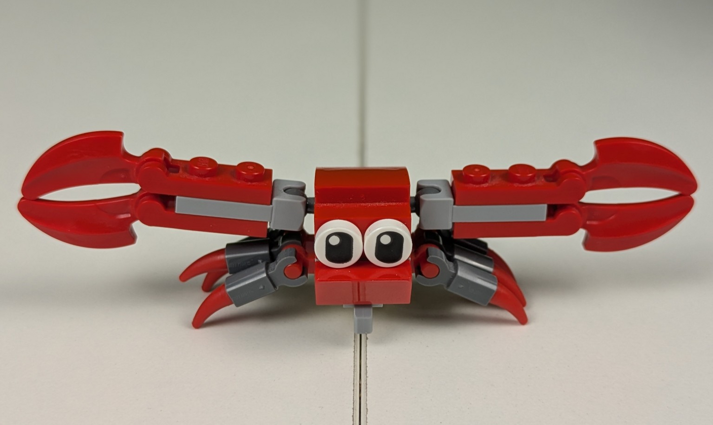 Lego Creator: Model: Creature: Deep Sea Creatures - Red Crab Only Set 31088