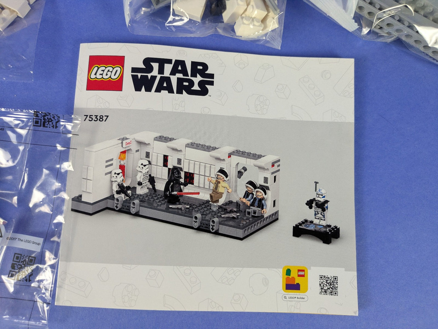 Lego Star Wars: Episode 4-6: Boarding the Tantive IV Set 75387 Incomplete Set