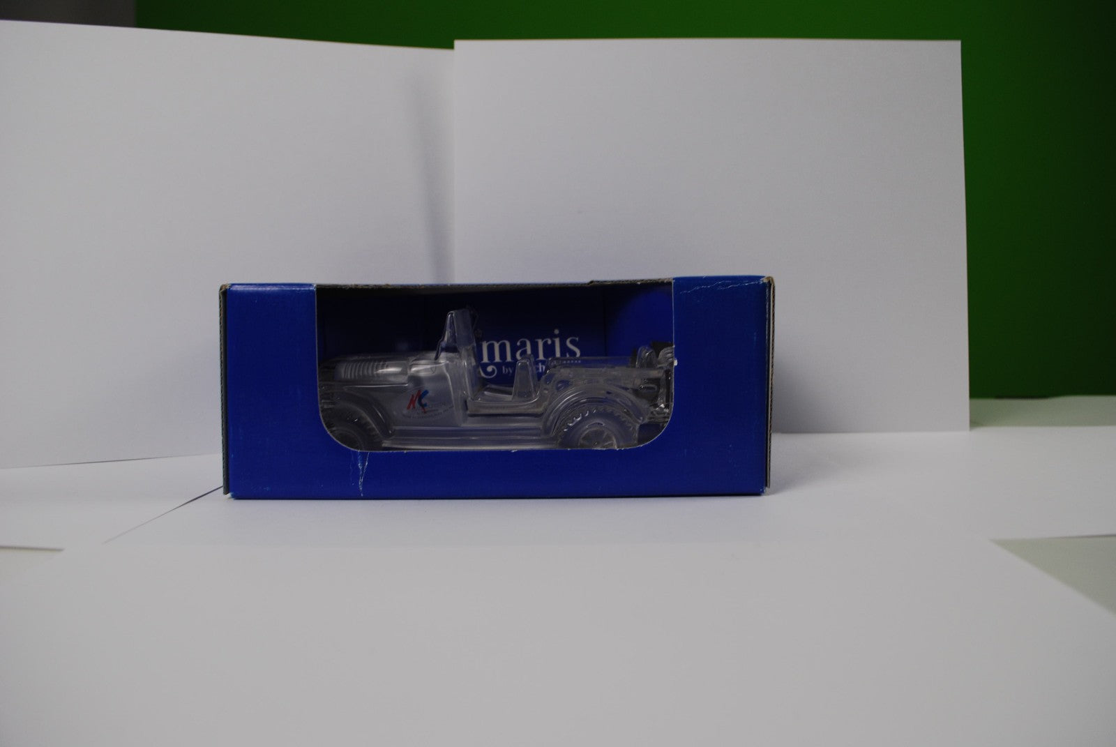 Hofbauer Magic Crystal Jeep Renegade Glass Car Vehicle Paperweight