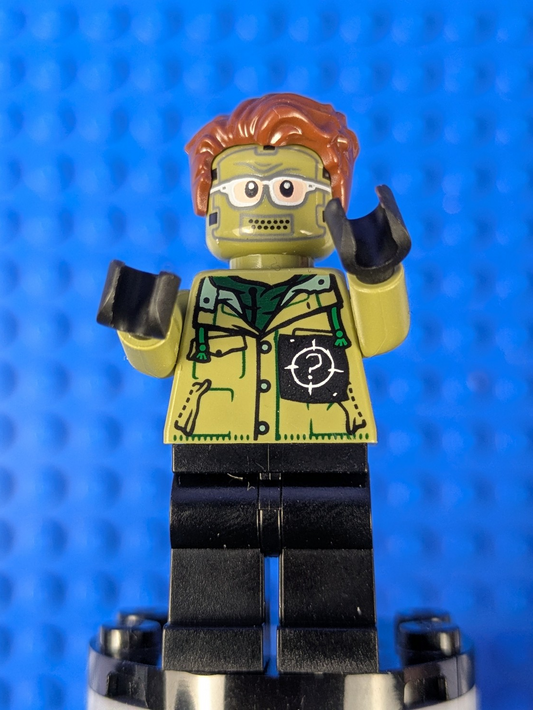 Lego Super Heroes: The Batman: The Riddler - Olive Green Jacket sh0785 Set 76183